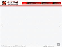 Tablet Screenshot of lasvegaspokerhomes.com